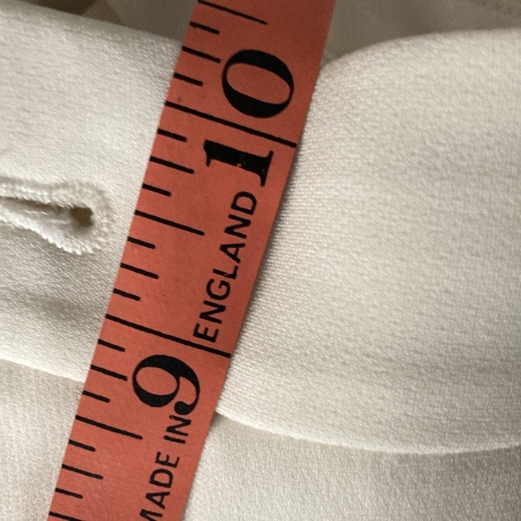 Aritzia Babaton High Waisted White Trouser Pants Size 2 (as Is) - Picture 5 of 10